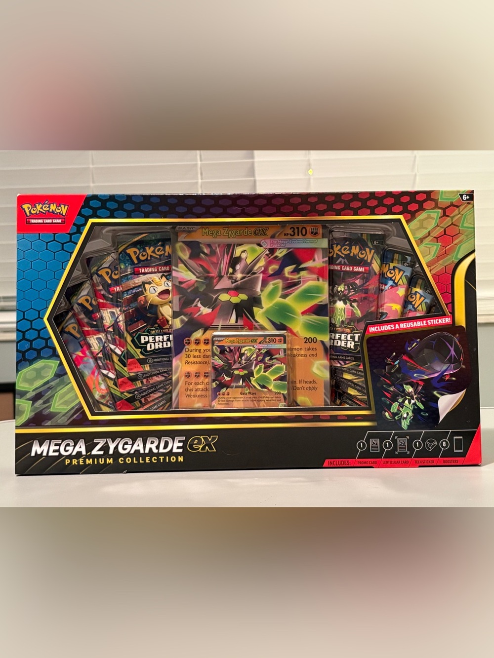 Brand New & *Factory Sealed* Pokémon TCG Mega Zygarde ex Premium Collection!